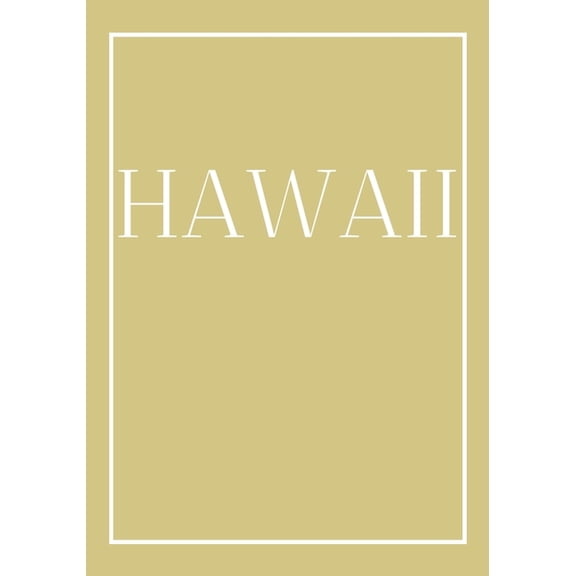 Hawaii: A decorative book for coffee tables, end tables, bookshelves and interior design styling Stack coastline books to add decor to any room. Ideal for your own home or as a gift for interior desig