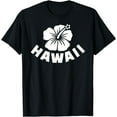 thumbnail image 1 of Hawaii hibiscus Funny Creative Graphic T-Shirt, 1 of 3