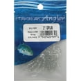 thumbnail image 1 of Hawaiian Angler Grub Soft Bait, 2-Inch, Silver, 10-Pack, 1 of 2