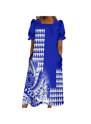 Hawaiian muumuu patterns hotsell