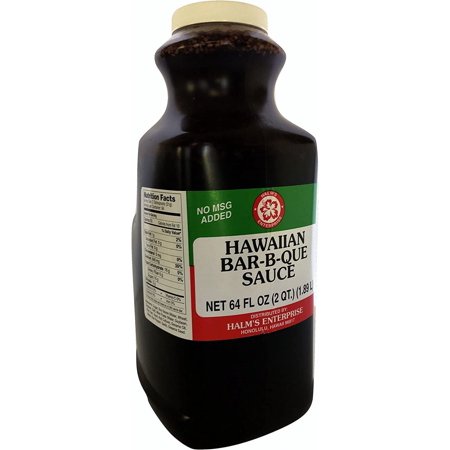 Hawaiian BBQ Bar-B-Que Sauce 64 Ounce Bottle