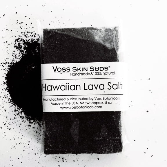 Hawaiian Black Lava Salt Soap