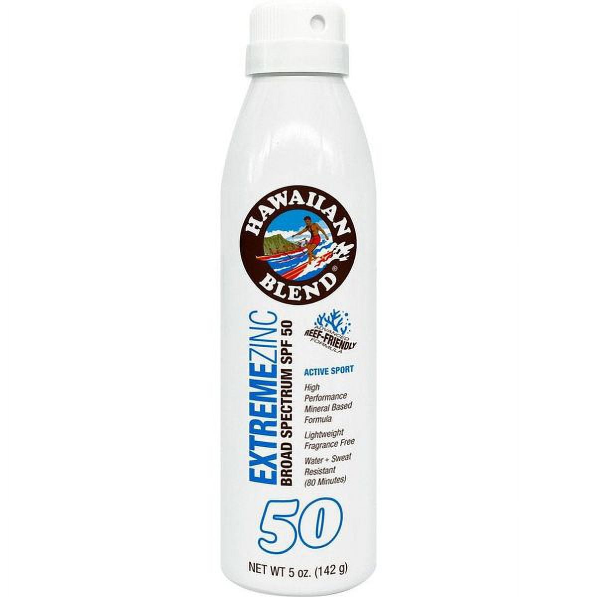 Hawaiian Blend Active Sport Extreme Zinc Broad Spectrum Spf 50