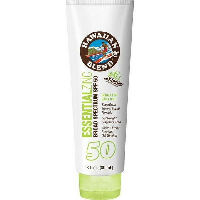 Hawaiian Blend Hb Essential Zinc Lotion Spf50 3oz