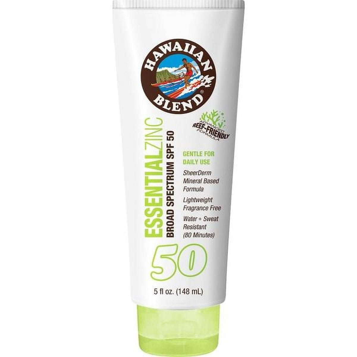 Hawaiian Blend Hb Essential Zinc Lotion Spf50 5oz