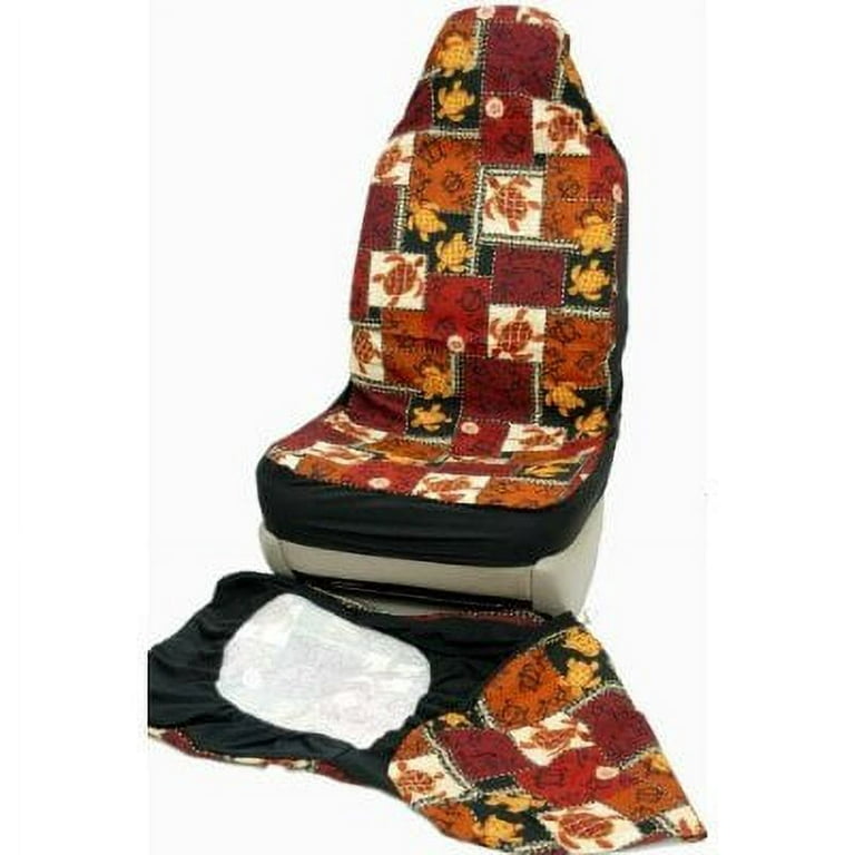 Hawaiian Seat Covers - Over the headrest front seats