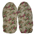 thumbnail image 1 of Hawaiian Car Seat Covers, Yellow Flower Set of 2 Front Bucket Seat Covers, Made in Hawaii USA, 1 of 2