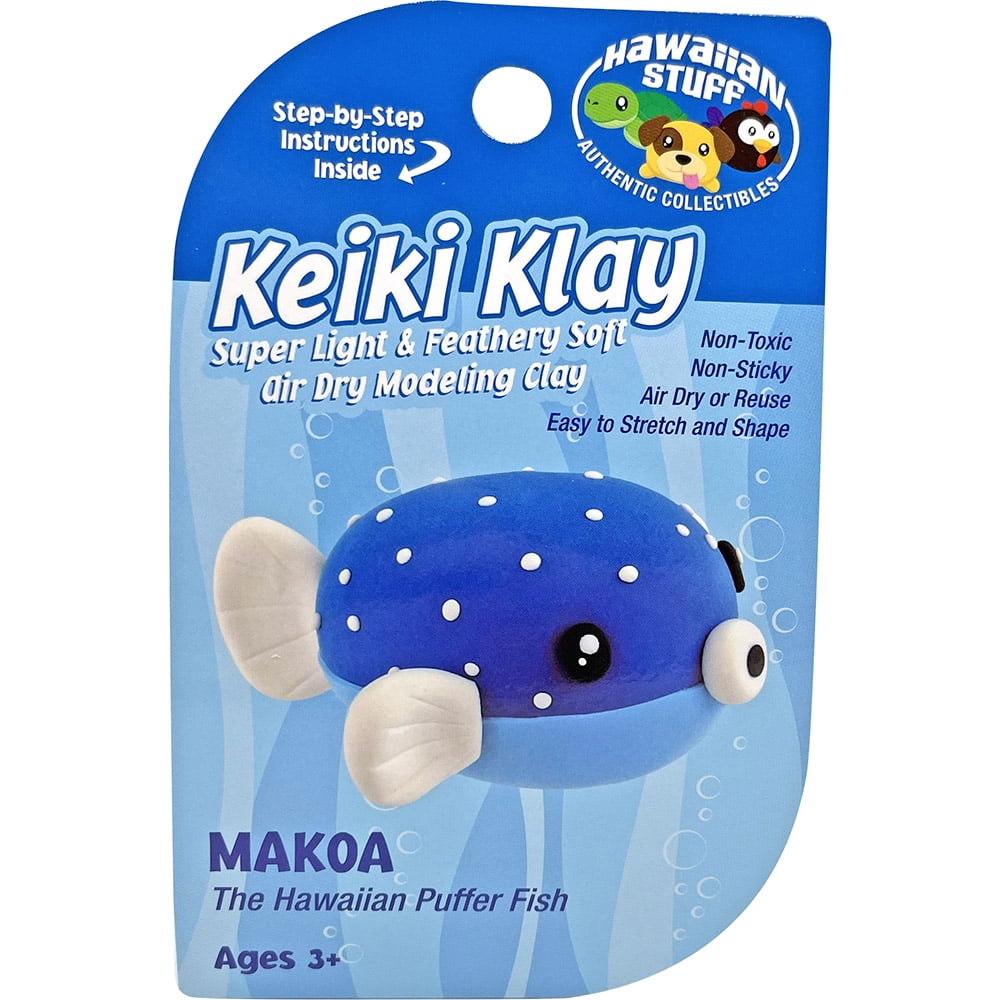 Hawaiian Collectible Hawaiian Stuff Keiki Klay Makoa Puffer