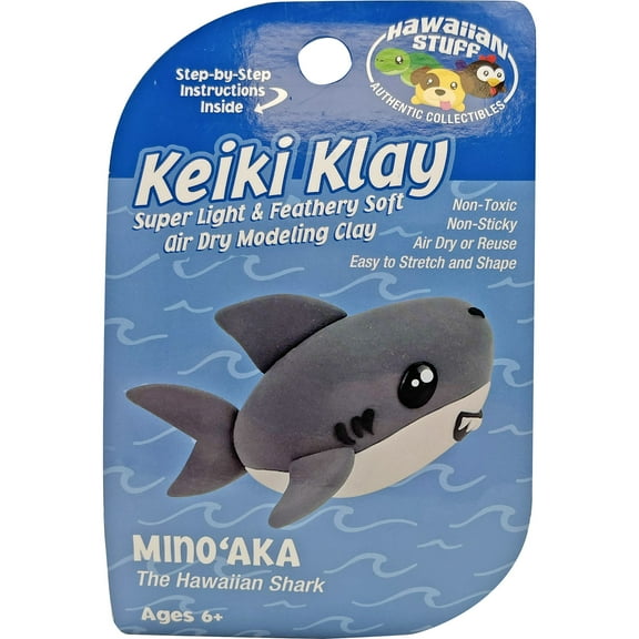 Hawaiian Collectible Keiki Klay Minoaka Shark