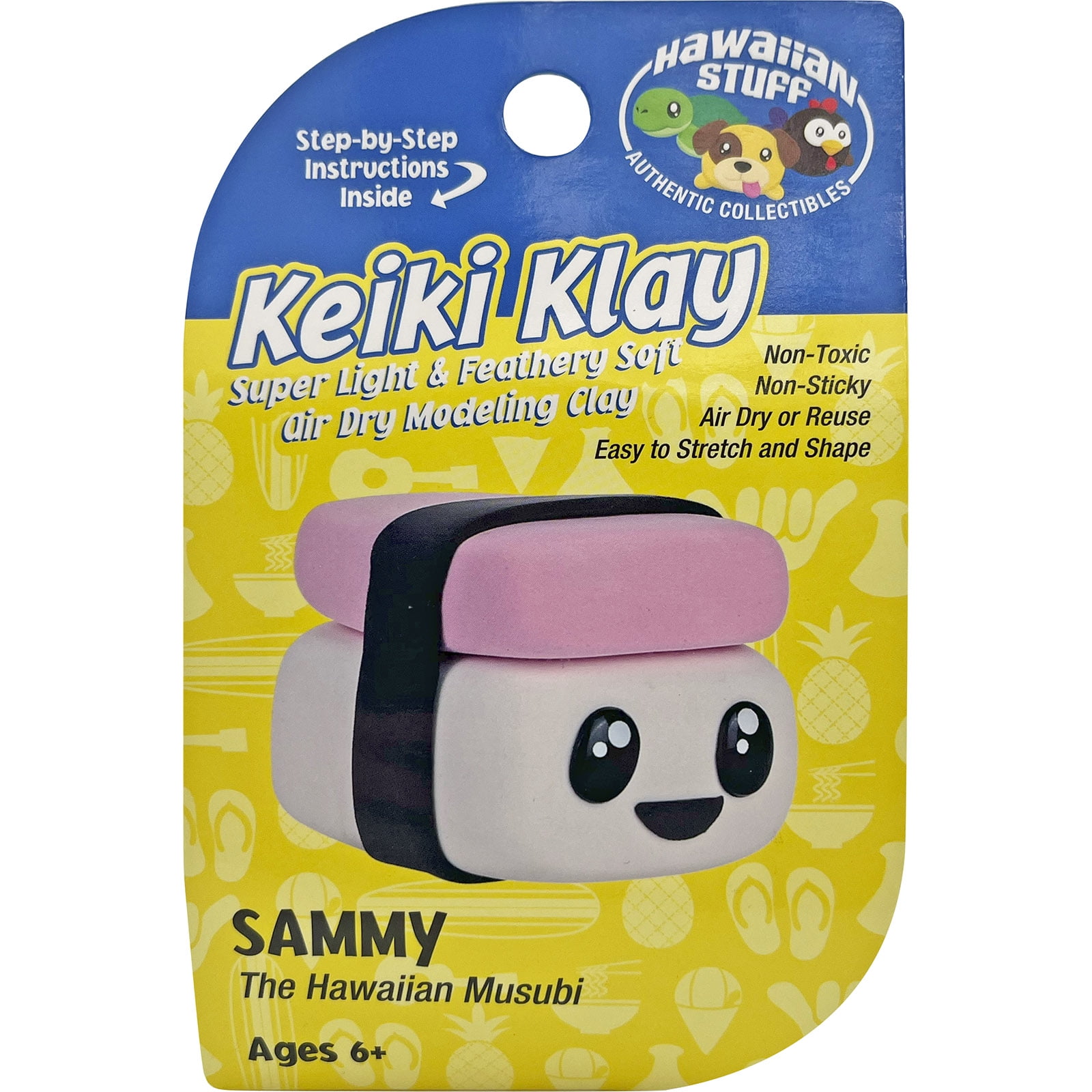 Hawaiian Collectible Keiki Klay Sammy Musubi