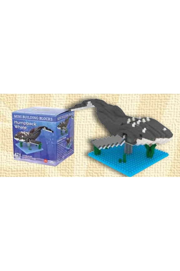 Mini Block Whale Building Set (471 Pieces)