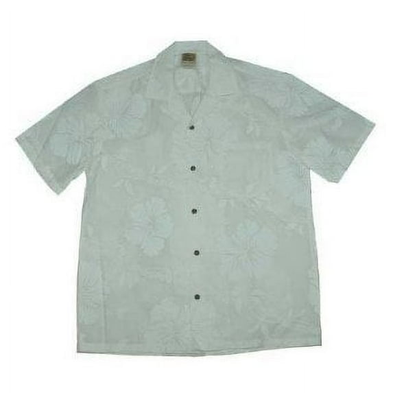Hawaiian Cotton/Polyester mens Shirt, Hawaiian Wedding Shirt, L