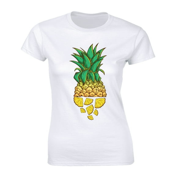 Hawaiian Cutting Fresh Pineapple Summer Women's T-Shirt