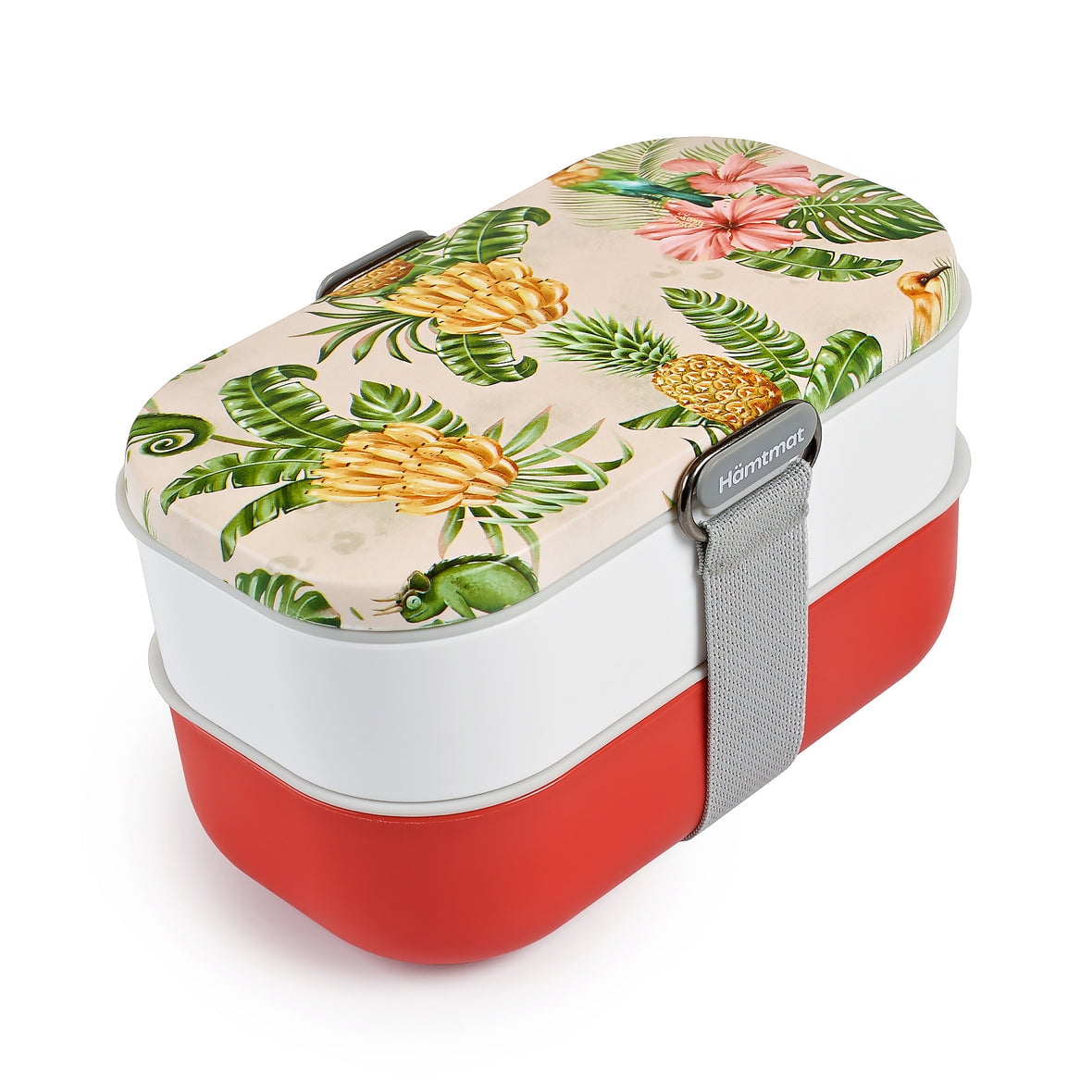 Hawaiian Dream - Premium Bento Lunch Box For Adults, Leakproof Bento Box With 2 Containers