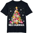 thumbnail image 1 of Hawaiian Floral Christmas Tree Mele Kalikimaka Tropical Shirt, for men & women up to 5XL, 1 of 2