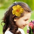 thumbnail image 1 of Hawaiian Flower Hair Clip, Artificial Flower Hairpin, Simulated Fusang Floral Head-dress Accessories for Summer Luau Party, Durable Lightweight Faux Flower Hair Clip for Beach Wedding and Daily Wear, 1 of 8