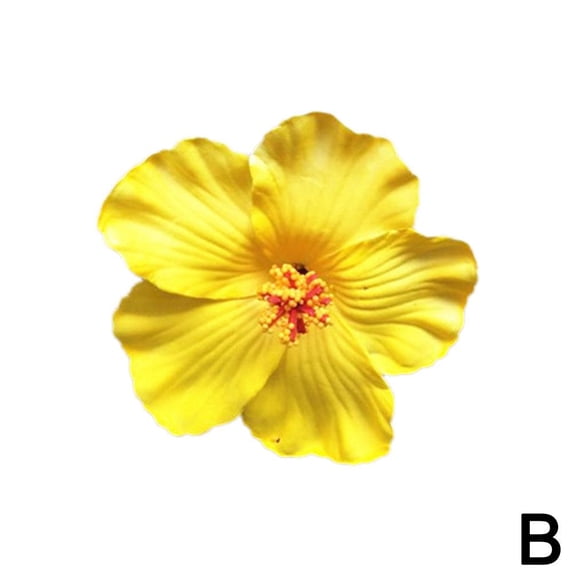 Hawaiian Flower Hair Clips,Fashion Bohemian Flowers Hair Accessory,Egg Flower Foam Hair Accessories Clip for Women,Beach Pool Vacation Outfit,Luau Party Supplies favors,for Dancer Bridal