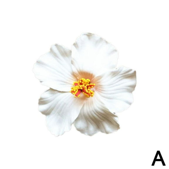 Hawaiian Flower Hair Clips,Fashion Bohemian Flowers Hair Accessory,Egg Flower Foam Hair Accessories Clip for Women,Beach Pool Vacation Outfit,Luau Party Supplies favors,for Dancer Bridal