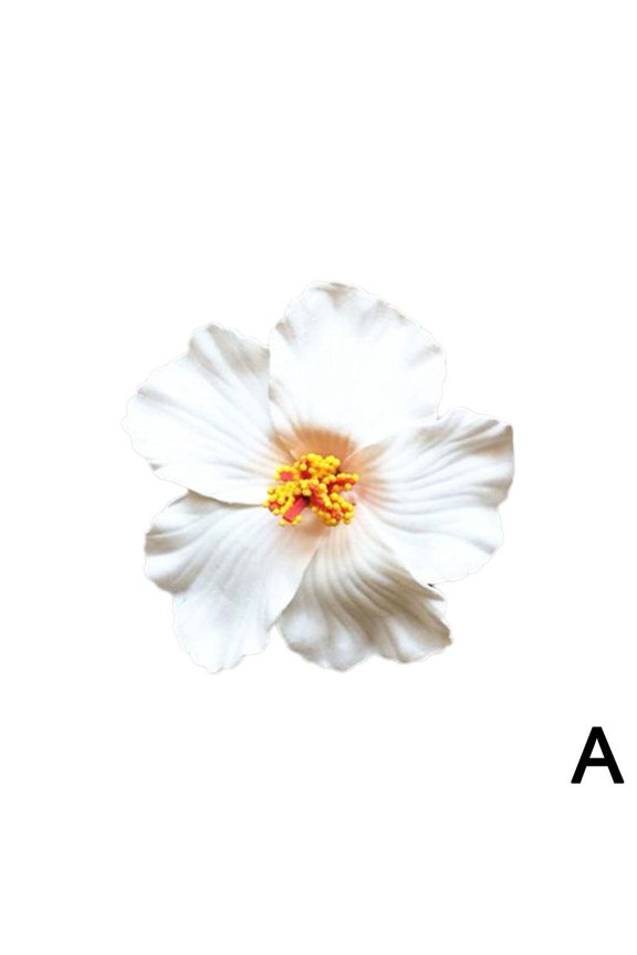 Hawaiian Flower Hair Clips,Fashion Bohemian Flowers Hair Accessory,Egg Flower Foam Hair Accessories Clip for Women,Beach Pool Vacation Outfit,Luau Party Supplies favors,for Dancer Bridal