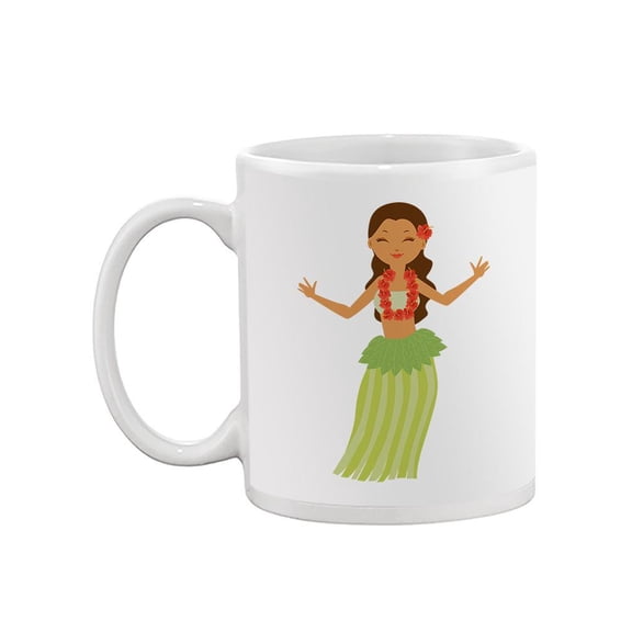 Hawaiian Girl Mug - SPIdeals Designs,
