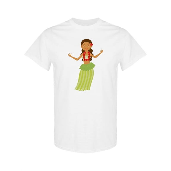 Hawaiian Girl T-Shirt Women -SPIdeals Designs, Female Large