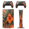 thumbnail image 1 of Hawaiian Hibiscus Garden Orange Flowers PS5/PS5 Pro/PS5 Slim Digital Disc Skin Sticker For Console And Controller Skins, 1 of 7