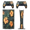 thumbnail image 1 of Hawaiian Hibiscus Garden Orange Flowers PS5/PS5 Pro/PS5 Slim Digital Disc Skin Sticker For Console And Controller Skins, 1 of 7