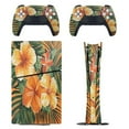thumbnail image 1 of Hawaiian Hibiscus Garden Orange Flowers PS5/PS5 Pro/PS5 Slim Digital Disc Skin Sticker For Console And Controller Skins, 1 of 7