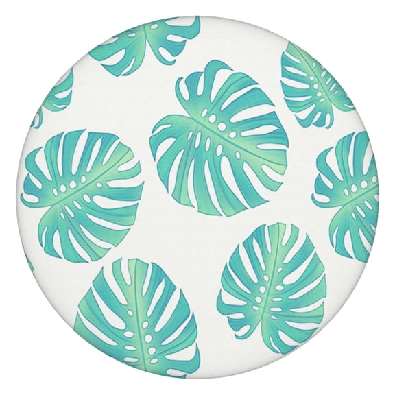 Hawaiian Hibiscus Stretch Tablecloth - Colorful Tropical Print with Elastic Edge for Picnic & Dining Tables