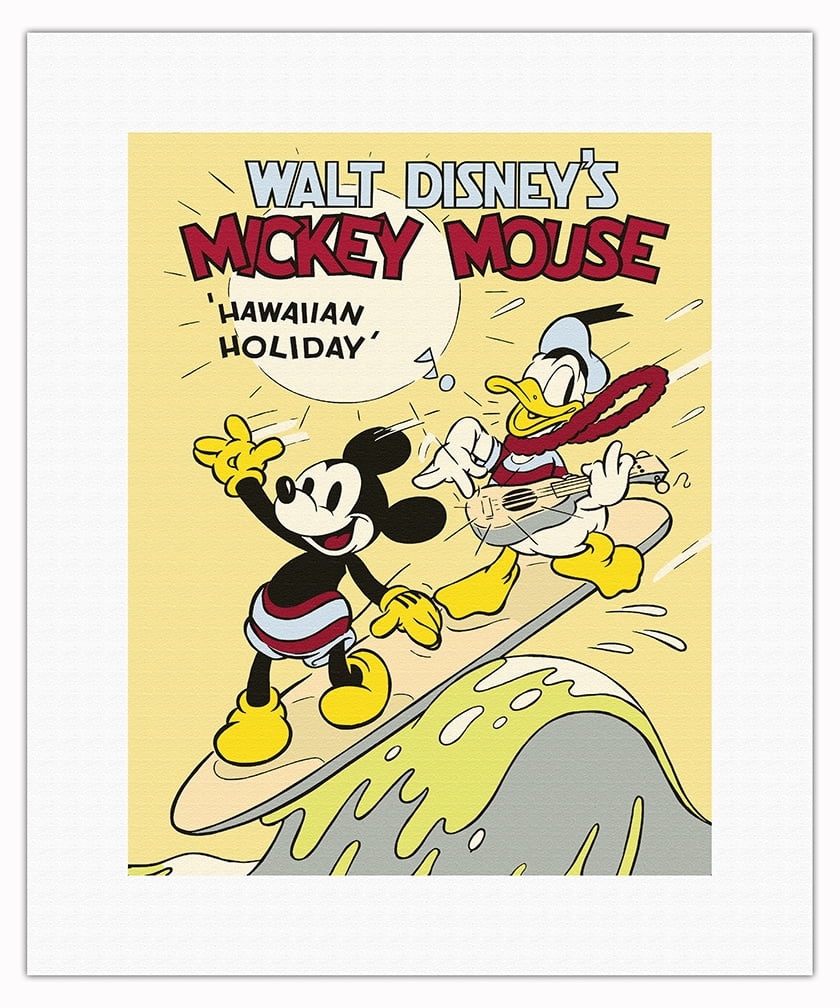 Hawaiian Holiday - Starring Mickey Mouse & Donald Duck - Vintage