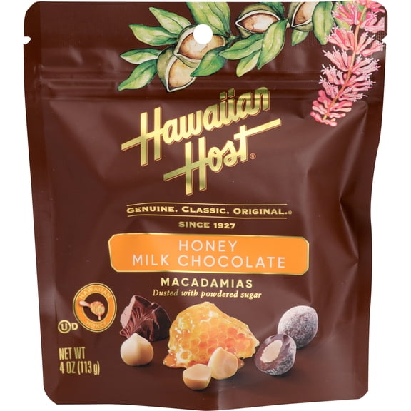 Hawaiian Host Honey Glazed Milk Choc Mac
