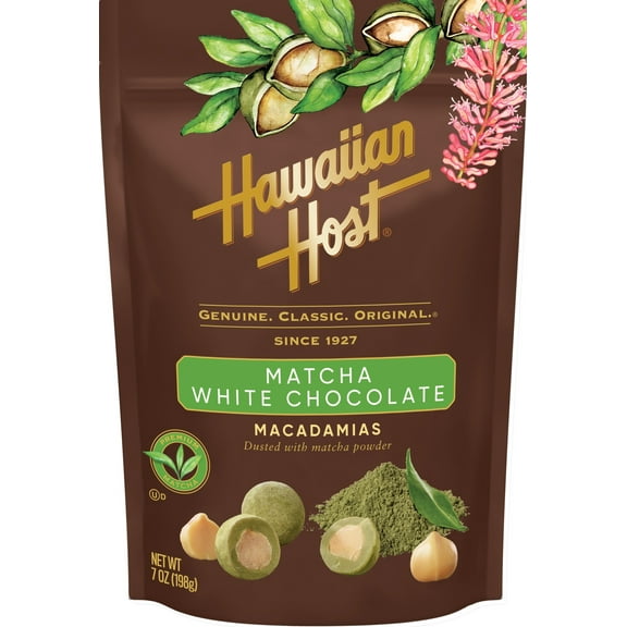 Hawaiian Host Matcha White Choc 7oz Sub
