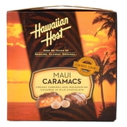 Hawaiian Host Milk Chocolate Covered Caramel Macadamias, 6 Oz., 6 Count