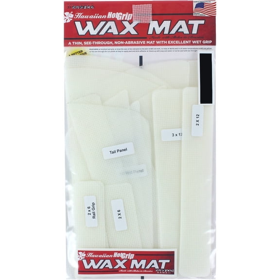 Hawaiian Hotgrip Wax Mat 6'0" Shortboard