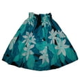 thumbnail image 1 of Hawaiian Hula Skirts For 4 - 7 Years Old Girls Pa'u Hula Dancer Dress, Girls children Size, Aqua  Color, 1 of 2