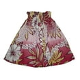 thumbnail image 1 of Hawaiian Hula Skirts For 7 - 12 Years Old Girls Pa'u Hula Dancer Dress, Girls children Size, Peach Color, 1 of 1