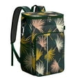 thumbnail image 1 of Hawaiian Insulated Cooler Backpack 20L - Tropical Leaf Design, Leakproof & Lightweight for Beach, Camping, Picnics, 1 of 6