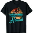 thumbnail image 1 of Hawaiian Island Tropical Hawaii Design Vacation Souvenir T-Shirt Black 3X-Large, 1 of 4