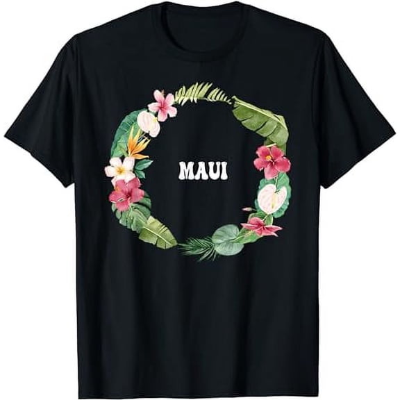 Hawaiian Lei 2024 Flower Maui May Day Lei Day Festival T-Shirt