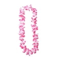 thumbnail image 1 of Hawaiian Lei Ruffled Flower Necklace 41", Tropical Hula Garland, Beach Themed Luau Decor Accessory for Adults Summer Birthday, Hen Stag, Fancy Dress, Themed Events, Poolside Celebrations, 1 of 7