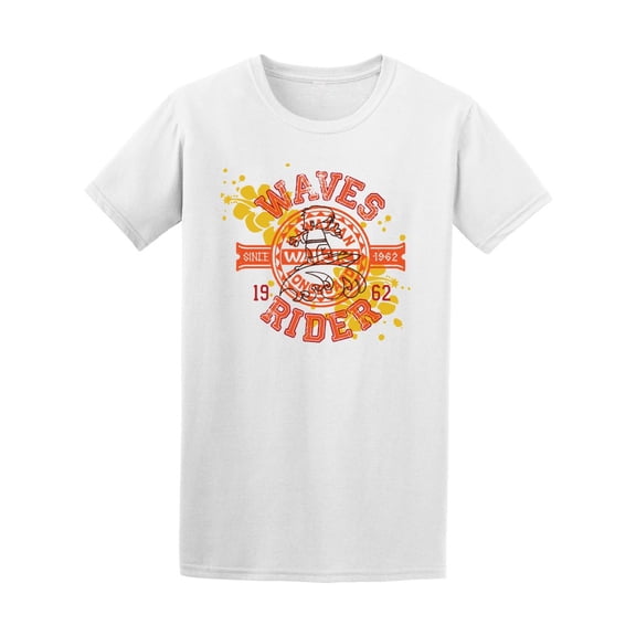Hawaiian Longboard Wave Rider  Tee Men's -Image by Shutterstock