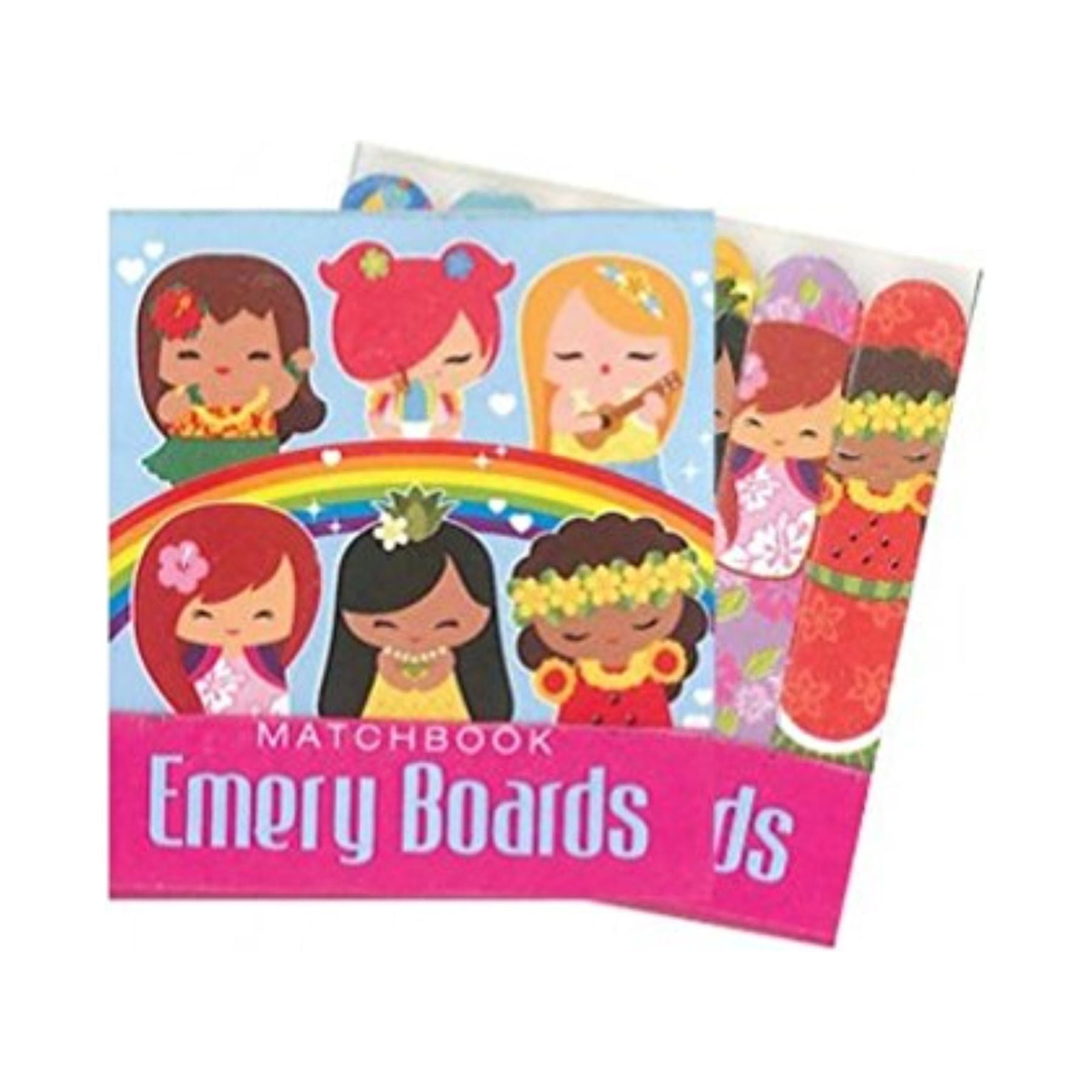 Hawaiian Matchbook Emery Boards 3 Pack Island Yumi