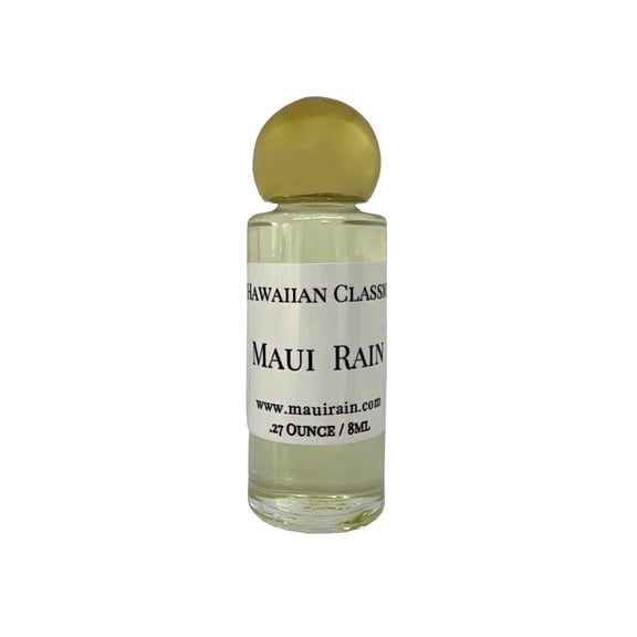 Hawaiian Maui Rain Hawaii Perfume in Clear Glass Bottle 1/4 oz by Edward Bell