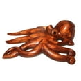 thumbnail image 1 of Hawaiian Octopus Tako "HE'E" - Hand Carved 10" | #non0520, 1 of 2