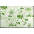 thumbnail image 1 of Hawaiian Palm Trees Area Rugs Colorful Large Non-Slip Floor Mat Decorative Carpets Doormat for Kitchen Living Dining Dorm Playing Room Bedroom 60 x 39inch, 1 of 7
