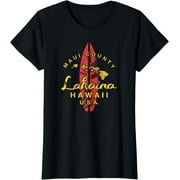 Hawaiian Paradise Surf Shirt - Lahaina Maui Women's Vintage Tee