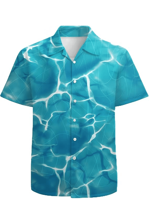 Hawaiian, Personalized Patterns, Button-Up Shirts
