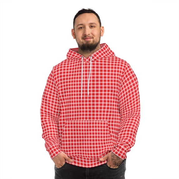 Hawaiian Plaid | Palaka | Country Style | Fashion Hoodie (AOP)