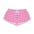 thumbnail image 1 of Hawaiian Plaid | Palaka | Country Style | Women's Relaxed Shorts (AOP), 1 of 1
