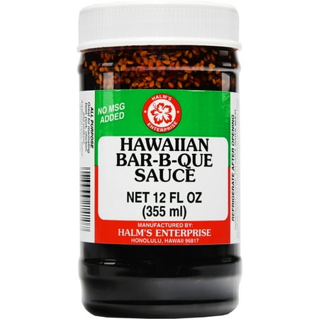 Halm's Hawaiian Barbeque Sauce, 12 oz